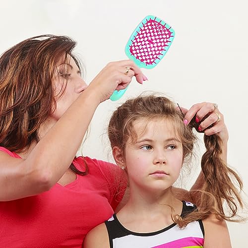 Secret Detangler Hair Brush Ion Massage Comb Massage Curl Comb for Women Men Girls and Kids for Natural Curly Wet Dry Thick Straight Long Hair - Image 2