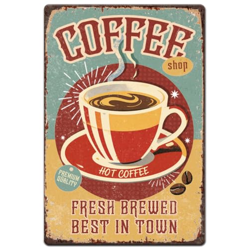 Hobbspring 1 Stück Vintage Blechschild Aus Metall 20x30cm Retro Eisen...