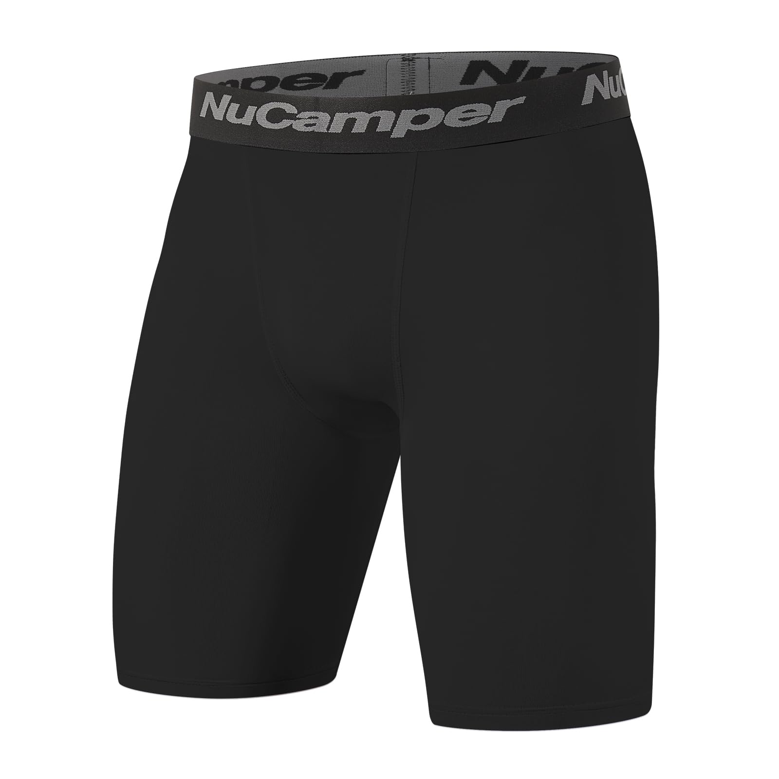 NuCamper Pantalones Cortos de Compresión para Niños Transpirable Deportivo Ropa Interior Fútbol Rugby Running Ciclismo