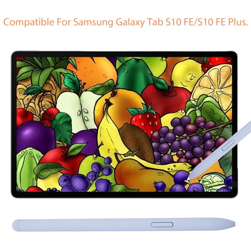 Image of Galaxy Tab S10 FE S Pen for Samsung Galaxy Tab S10 FE Stylus Pen Replacement + Free 5 Tips for Samsung Galaxy Tab S10 FE Plus Stylus Pen (Blue)