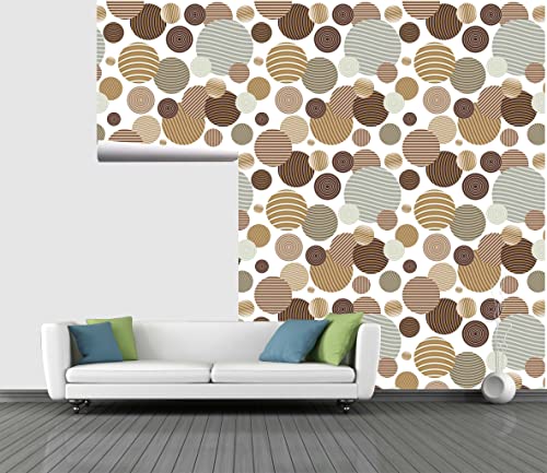 Image of CABANA HOMES Wall Stickers DIY 3D Wallpaper for Living Room (45 x 125 cm, 1 Roll) (6 sq. ft) Decorative Self Adhesive Decals Bedroom, Furniture, Wardrobe, Home Decor, White