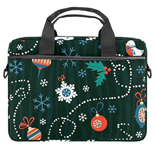 Preisvergleich Produktbild Weihnachts-Spielzeug-Laptop-Tasche, Messenger-Tasche, schlanke Aktentasche mit Umhängetasche, Computertasche, Computer- und Tablet-Tragetasche für 33,436,8 cm (13,414,5 Zoll)