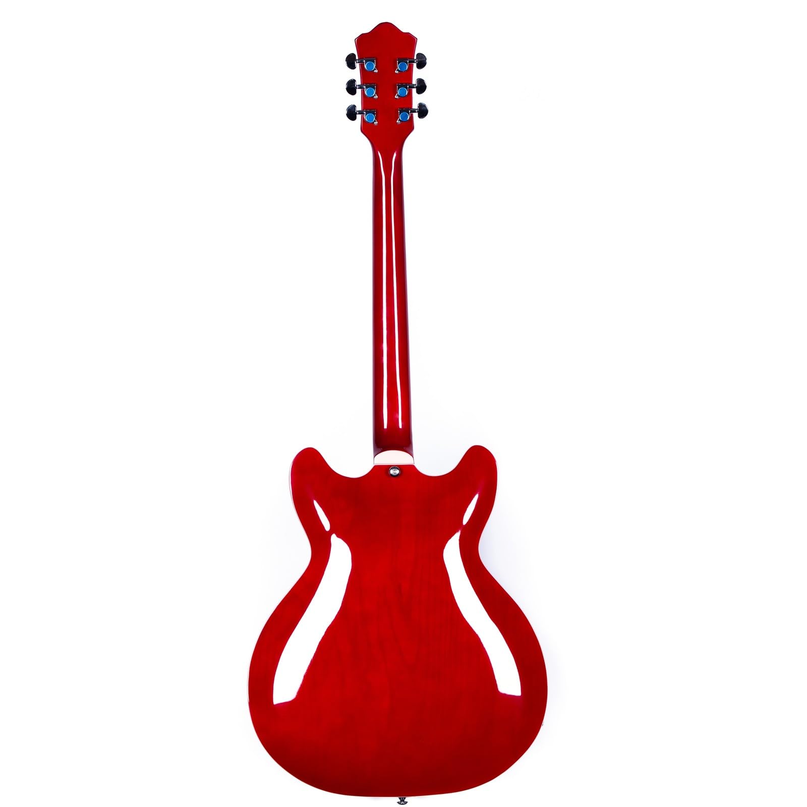 Standard Gitara Elektryczna 6 Strunowa Gitara Elektryczna Jazzowa Dla Leworęcznych Mostek Z Końcówką Typu Semi Hollow Body(Type 4)