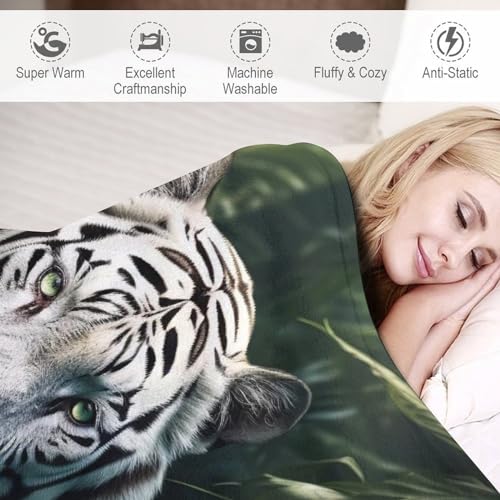 Manta de forro polar de franela suave para sofá o cama de 100x130 cm 6