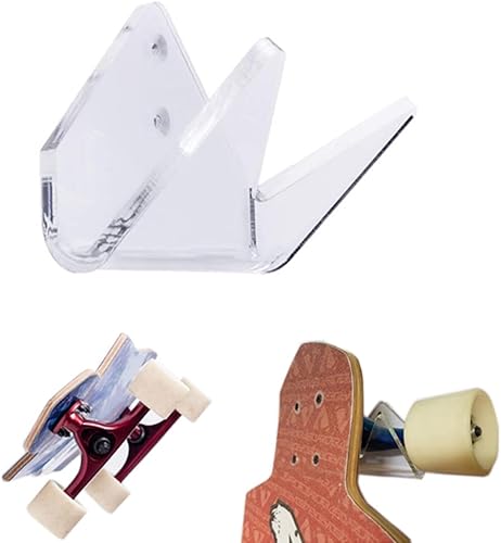 Miniatura 5 de Soporte de pared para monopatín, soporte de pared para patineta, estante de exhibición de montaje en pared, estante de montaje en pared para
