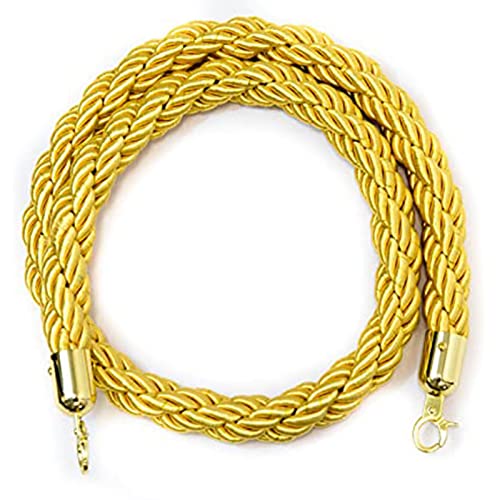 Corde de contrôle des foules en jute pour l'organisation de vos événements
