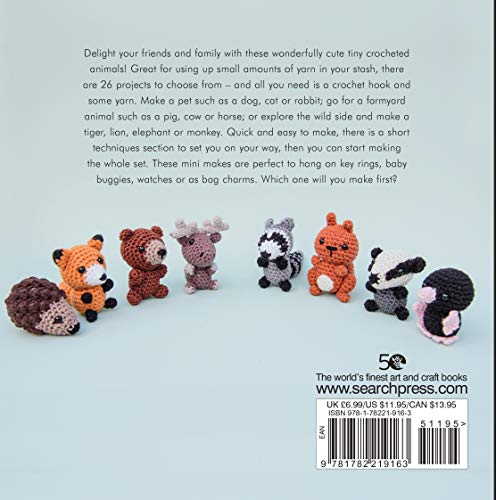Image of Mini Amigurumi Animals: 20 Tiny Creatures to Crochet