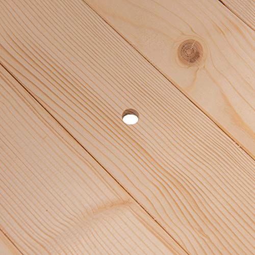 GOOD LIFE Outdoor Patio Wooden Raised Garden Bed Elevated Planter Flower Box Nature Color LNG379 - Thumbnail 6