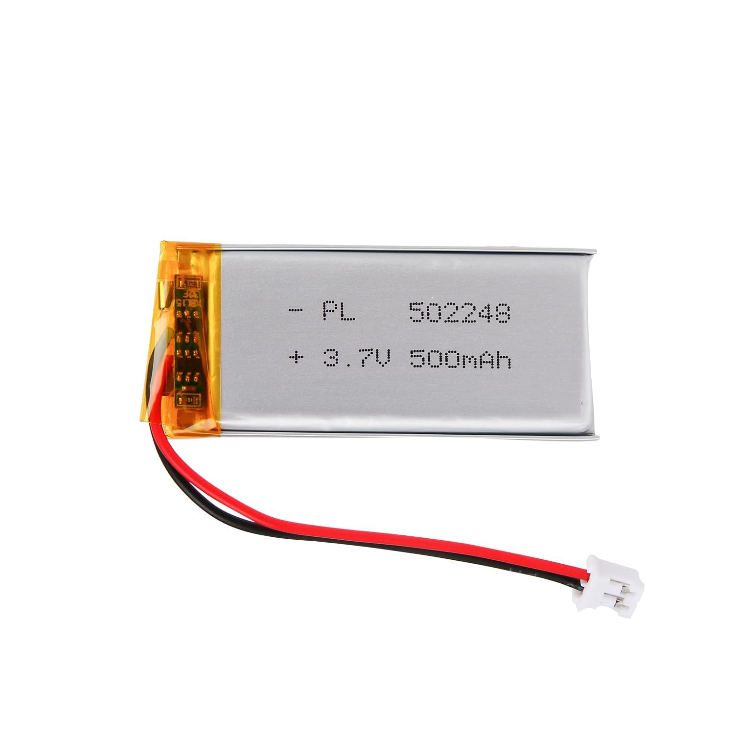 Batería Lipo 3.7V, 380mAh 702030 a Iones de Litio con conexión 2P-PH con Paso 2,0 mm — view 42