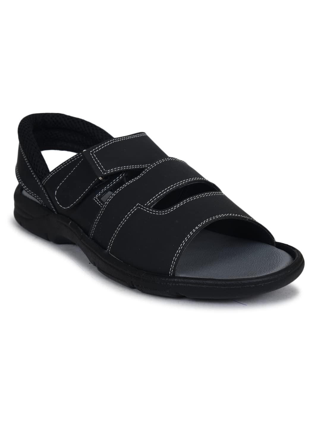 Ajanta Mens Black Outdoor Sandals - 7 UK (41 EU) (GB0516) (B084MDJXF9) Amazon Price History, Amazon Price Tracker