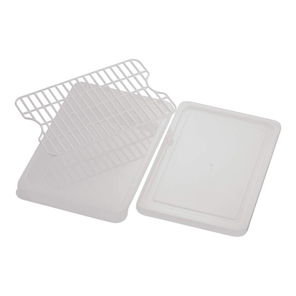 Amazon｜霜山 キッチン 餃子 バット 網付き クリア 保存 W29.5