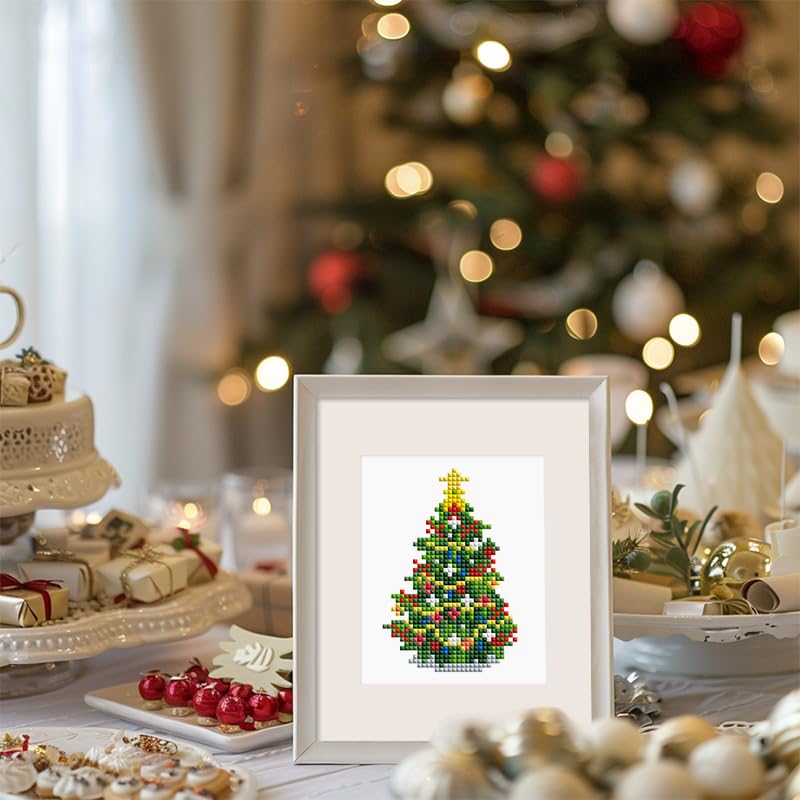 12 Pcs Christmas Diamond Art Kits - Image 2
