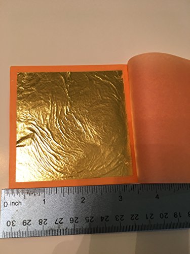 24 Karat Edible Gold Leaf Sheets - Image 2