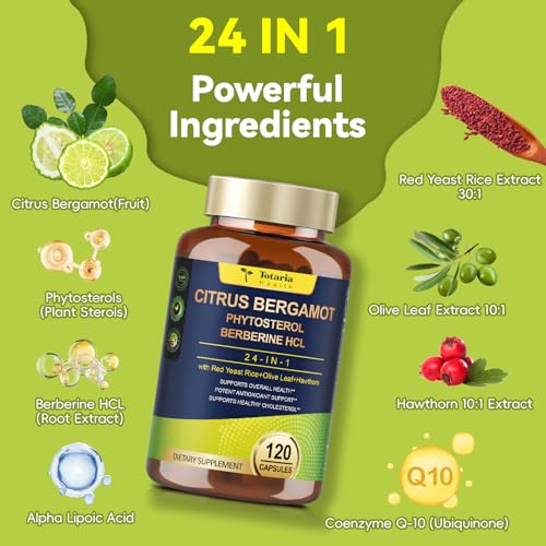Totaria Citrus Bergamot and Plant Sterols Supplement