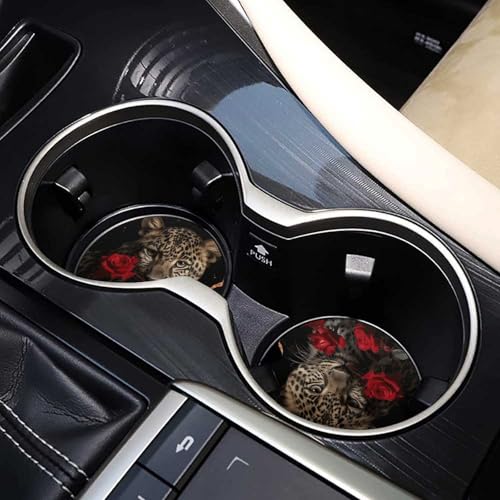 Posavasos para portavasos de carro, 2 unidades miniatura 7