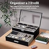 Zoom IMG-1 lifewit custodia occhiali rigida uomo Zoom IMG-1 lifewit custodia occhiali rigida uomo