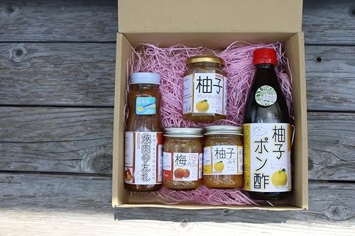 [手作り・無添加]「ふるさとの愛情詰め合わせ 食卓セット2」 〜 みそ・ ポン酢 ・ マーマレード ・ 焼肉のタレ 〜 / 調味料 味噌汁 パン BBQ スイーツ 料理 柚子 ゆず味噌 梅味噌 和歌山[ois002]