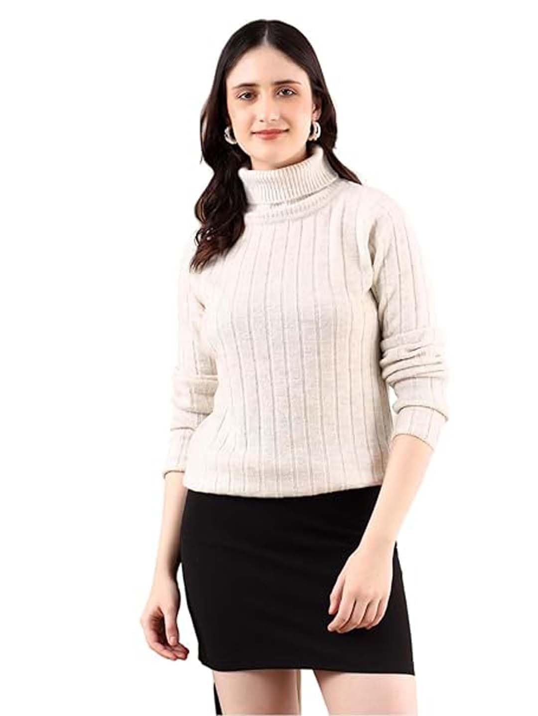 kotty Women's Cotton Blend Modern Pullover Sweater-picture-47