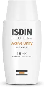 Protetor Solar e Clareador Facial ISDIN Active Unify FPS 99 - 50ml