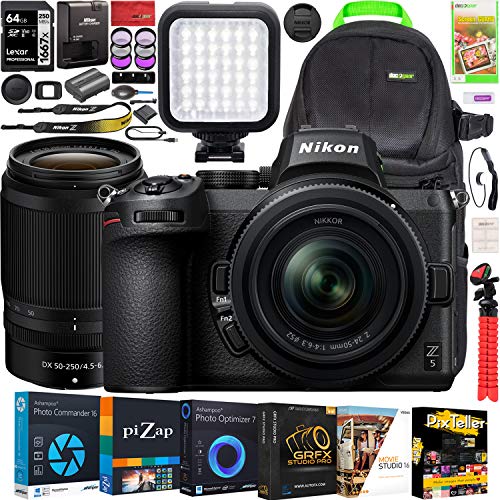 Amazon | Nikon Z5 ミラーレスフルフレームFXカメラ 2レンズ