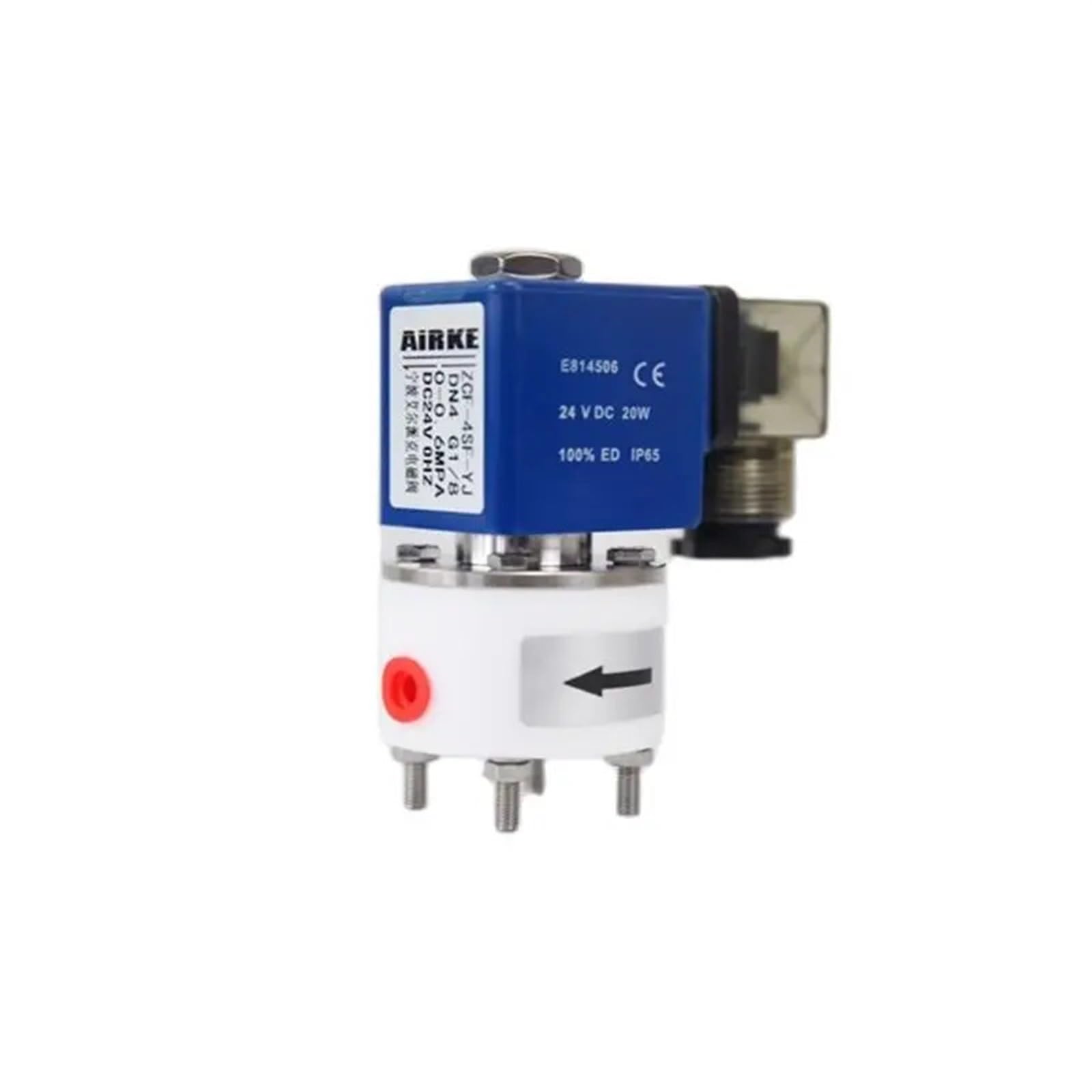 Huuoqiwy Ac220v-Es Material Resistance Alkaline Resistance And Organic Solvents Solenoid Valve(,45661)