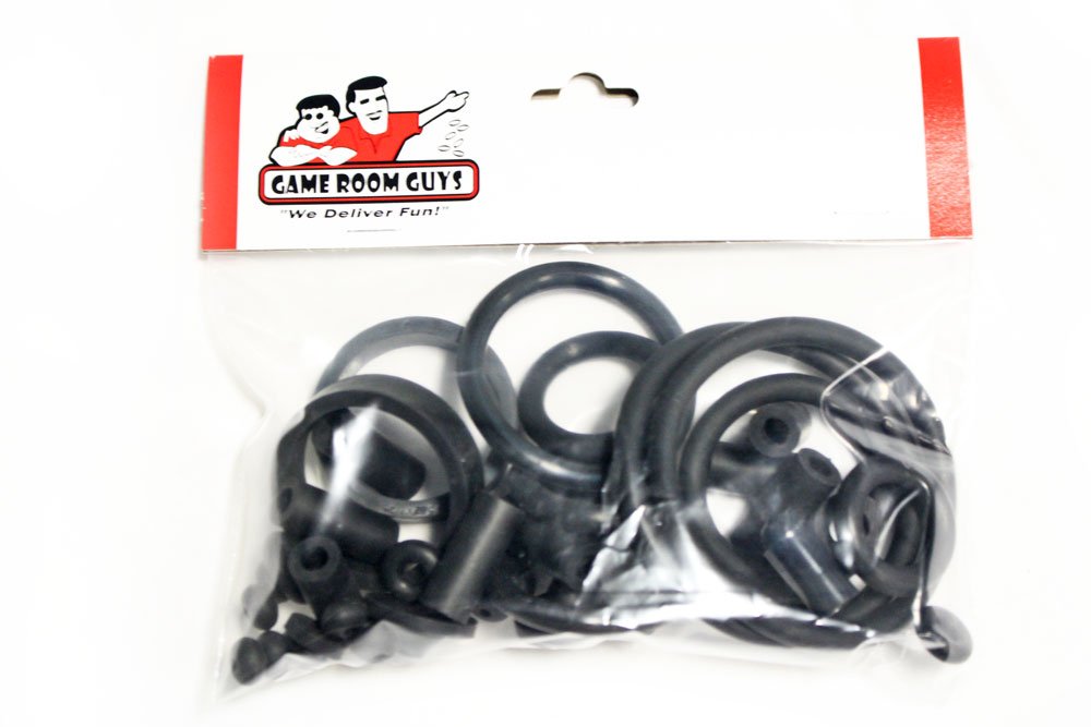 Game Room Guys Stern NBA Pinball Black Rubber Ring Kit