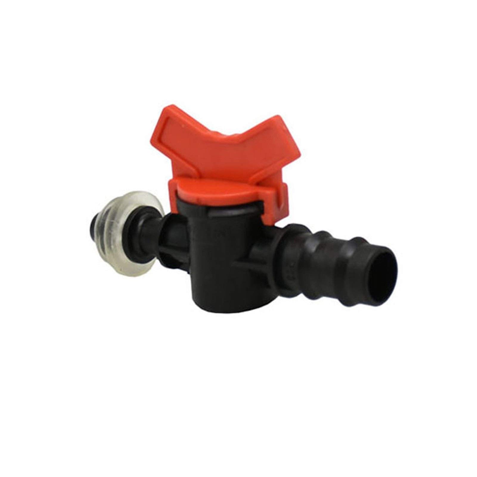 Raccordi per Tubi di irrigazione, Raccordi for irrigazione a Goccia 1/2 3/4 Connettori for Tubi Flessibili Tubo in PE da 16-20 mm con Guarnizione 30 Pezzi