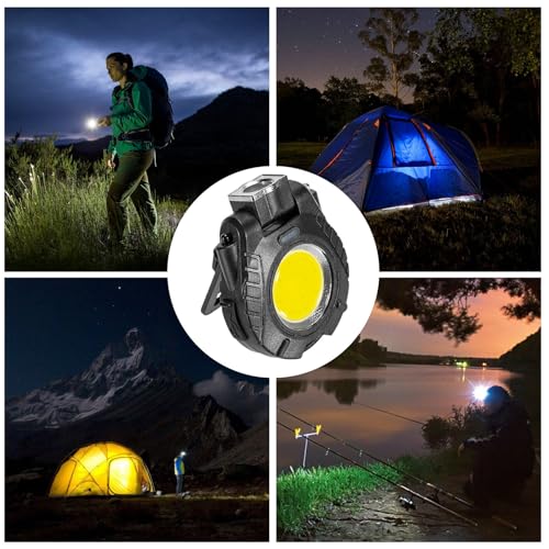 Faros recargables ajustables magnéticos con sensor de movimiento para gorra 4