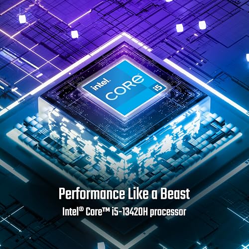 Image of acer Nitro Lite 16, 13th Gen, Intel Core i5-13420H Processor,NVIDIA GeForce RTX 3050-6 GB GDDR6, 16GB / 512 GB, 16.0 inch /40.64 cm, 165 Hz, Win 11 Home, White, 1.95 kg, NL16-71G, Backlit KB,Gaming Laptop