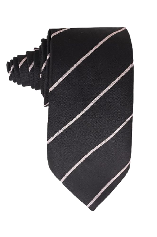 ARHANT TRADING COMPANY || Men's Black strib formal tie || Tie for Men Formal Tie,Free size-picture-32