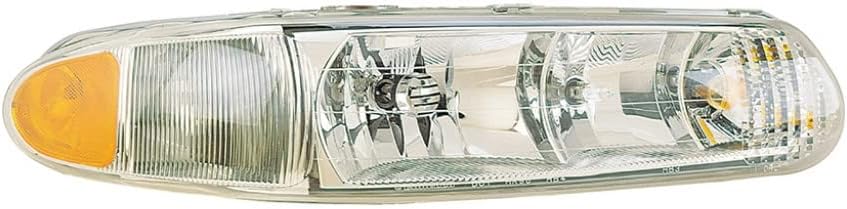 CarLights360 For 1997-2005 Buick Century Pair Headlights Driver and Passenger Side w/corner lamps | GM2502182 GM2503182 | 10436483