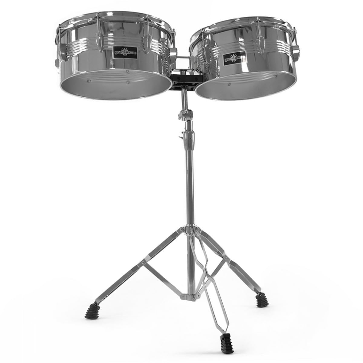 Timbales 13" x 14" con Soporte de Gear4music