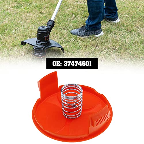 2 pezzi di ricambio per testa di taglio con molle