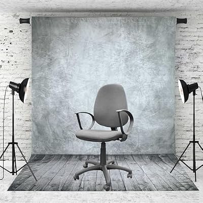 Professional Abstract Portrait Photography Backdrop,Wall with Wood Floor Backdrop for Kids Photography Baby Newborn Cake Smash Photo Shoots Hypoallergenic Fabric Photography Props(Grey-6x9ft)