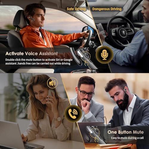Auricular Bluetooth inalámbrico SneKa in-ear gris miniatura 7