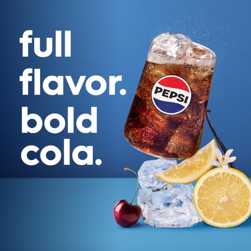 Image of SodaStream Pepsi Drink Mix, 4 Pack Cola Syrup for Sparkling Water Makers, Real Taste Pepsi Syrup, Control Your Fizz with Soda Stream Flavors, 4 x 14.9 Fl Oz (440ml)