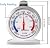Oven Thermometer 2 Pack 50-300°C/100-600°F, Oven Grill Fry Chef Smoker Thermometer Instant Read Stainless Steel Thermometer Kitchen Cooking Thermometer