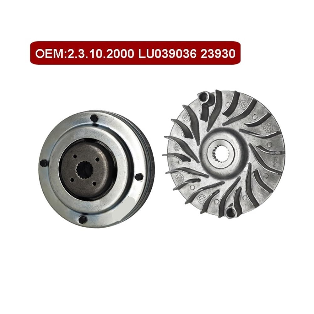 Kit DE variador DE 132MM 18T apto for Xingyue Linhai Buyang YP VOG 250 260 300 for JCL Znen 170MM ATV Buggy Scooter piezas LU039036