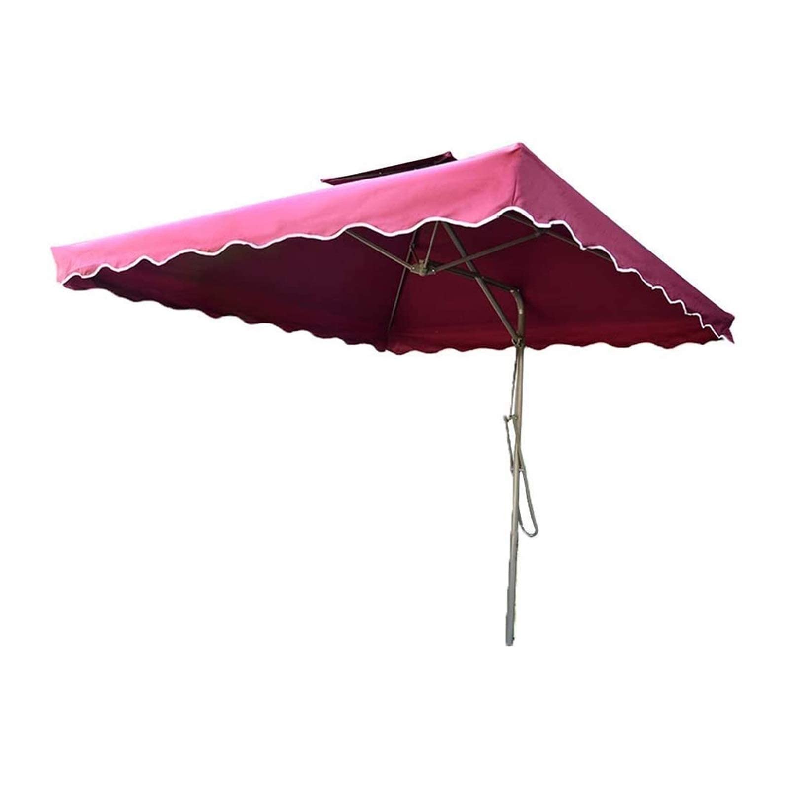Sombrilla rectangular de jardín CLSDRZC paraguas offset en voladizo terraza 2.8m 8