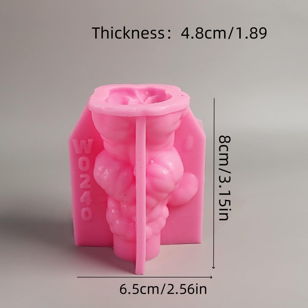 Praying Angel Silicone Molds, Kneeling Angels Candle Mold for Soap Soy Wax DIY Handcraft, Angel Epoxy Resin Mold for Party Home Dinner Festive Days Decoration