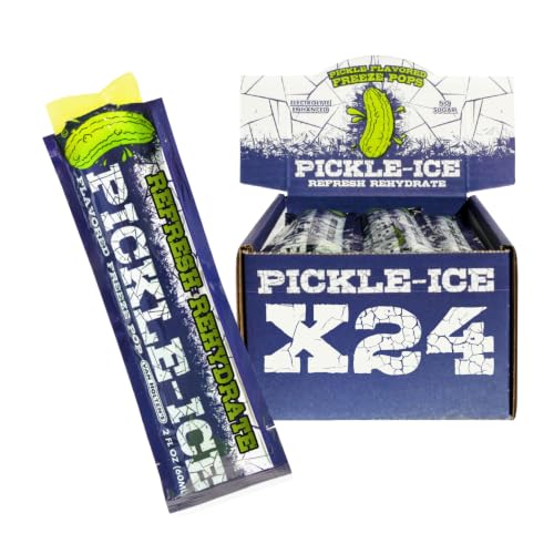 Van Holten's Pickle-Ice Freeze Pops, 24 Pack