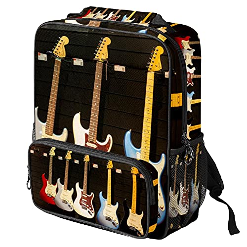 Sac à dos pour ordinateur portable motif guitare - Sac de travail
