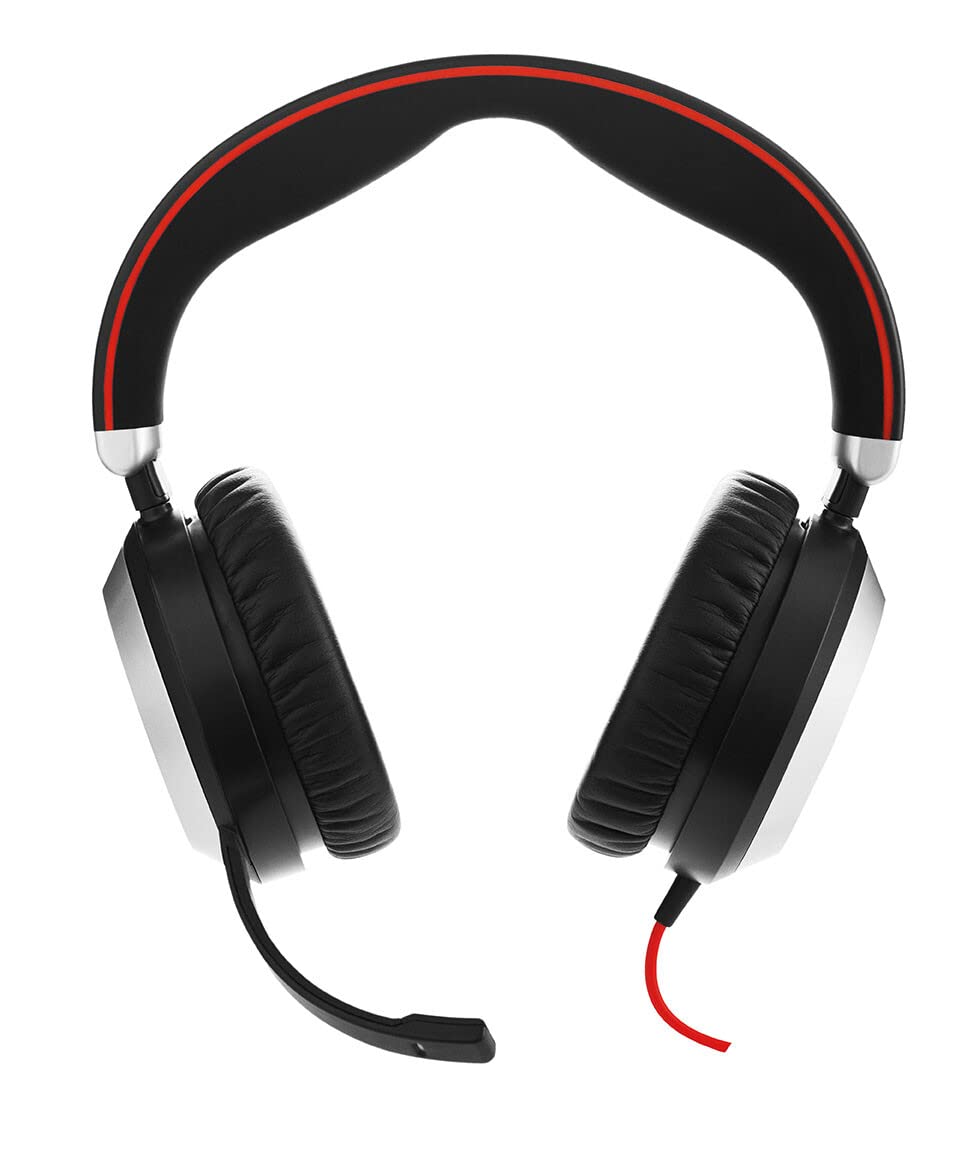 Jabra EVOLVE 80 MS Stereo アクティブノイズキャンセル Amazon.com: Jabra Evolve 80 MS Wired Stereo Over-Ear