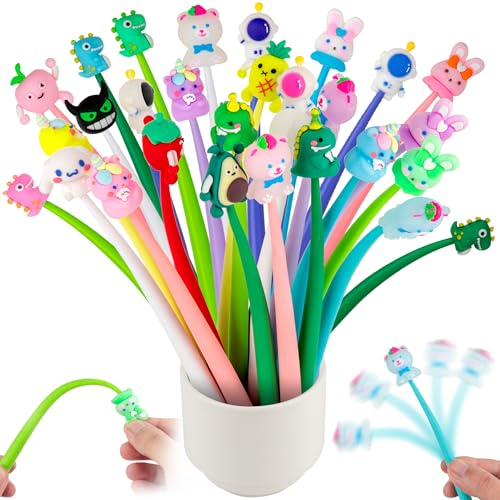 Runxin 30 Bolígrafos Divertidos para niños,Kawaii Bolígrafo Silicona Animales,Bolígrafos Squishy ayuda,Relajarse, Detalles Cumpleaños Niños,Regalos Cumpleaños Niños Colegio y Fiestas (YYB-30) Runxin 30 Bolígrafos Divertidos para niños,Kawaii Bolígrafo Silicona Animales,Bolígrafos Squishy ayuda,Relajarse, Detalles Cumpleaños Niños,Regalos Cumpleaños Niños Colegio y Fiestas (YYB-30)