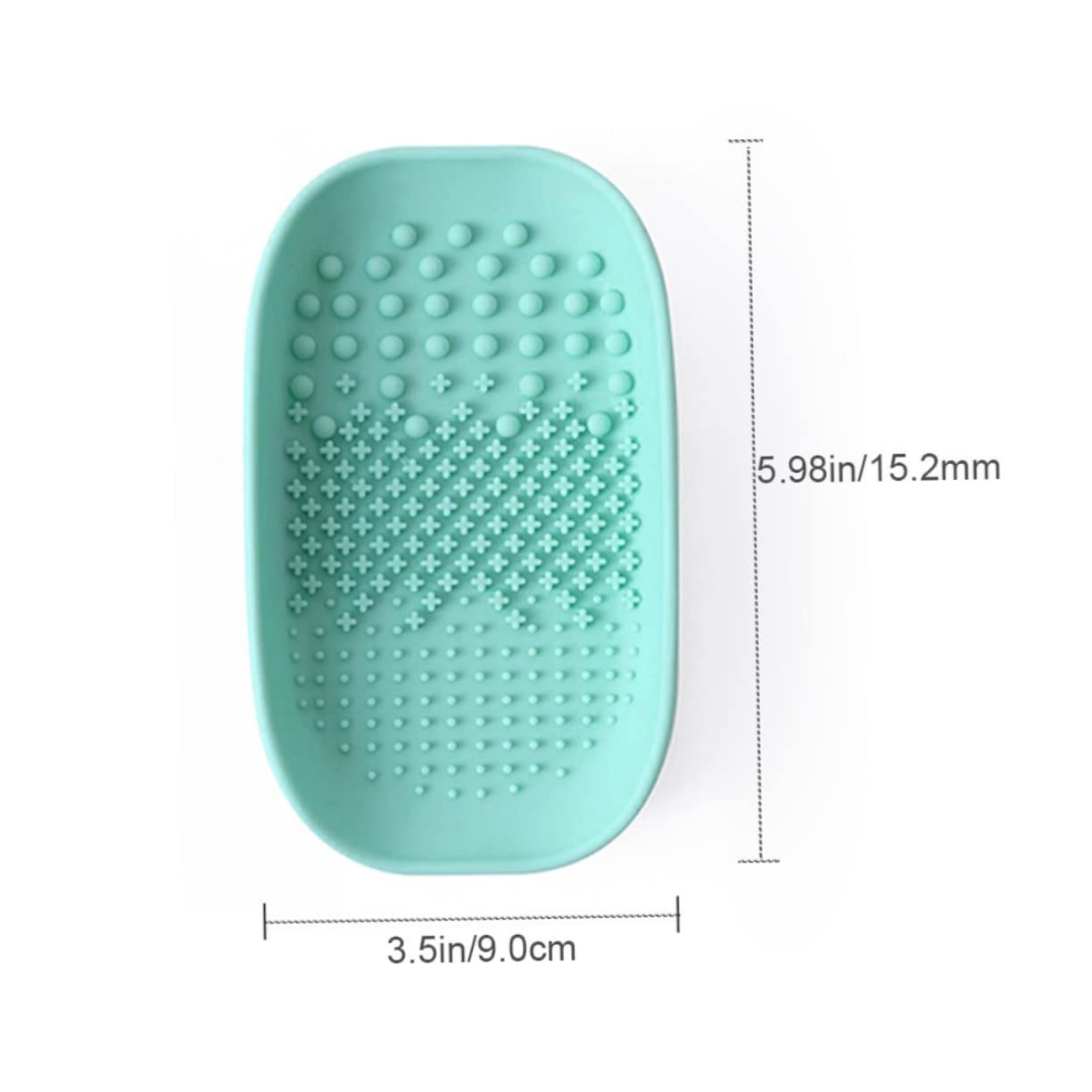 NOLITOY Makeup Brush Cleaning Bowl Makeup Brush Cleaner Silicone Material for Women