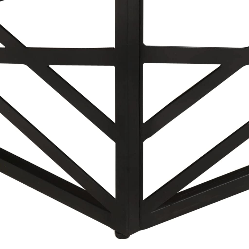 vidaXL - Couchtisch 68 x 68 x 35 cm Massivholz Mango