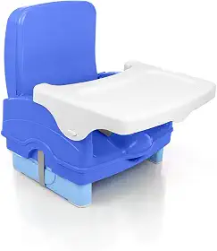 Cosco Kids, Cadeira de Refeição Portátil Smart, Azul