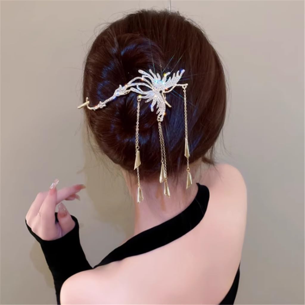 Pince à cheveux super flash anti-glisse pour fixer un chignon sans douleur