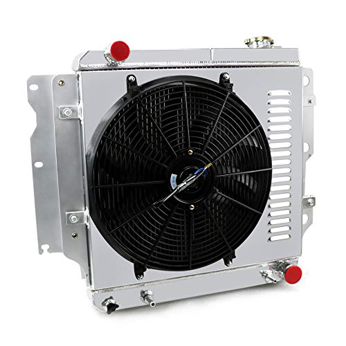 Buy OzCoolingParts 8706 Jeep Wrangler Radiator Fan Shroud Kit, 3 Row