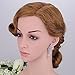 mecresh Vintage Style Wedding Crystal Rhinestone Cluster Chandelier Hollow Dangle Earrings 2022 Fashion Jewelry Multicolor
